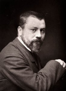 艺术家Désiré-Jules Lubin在1885年的巴黎沙龙上刻画 作者 法国摄影师